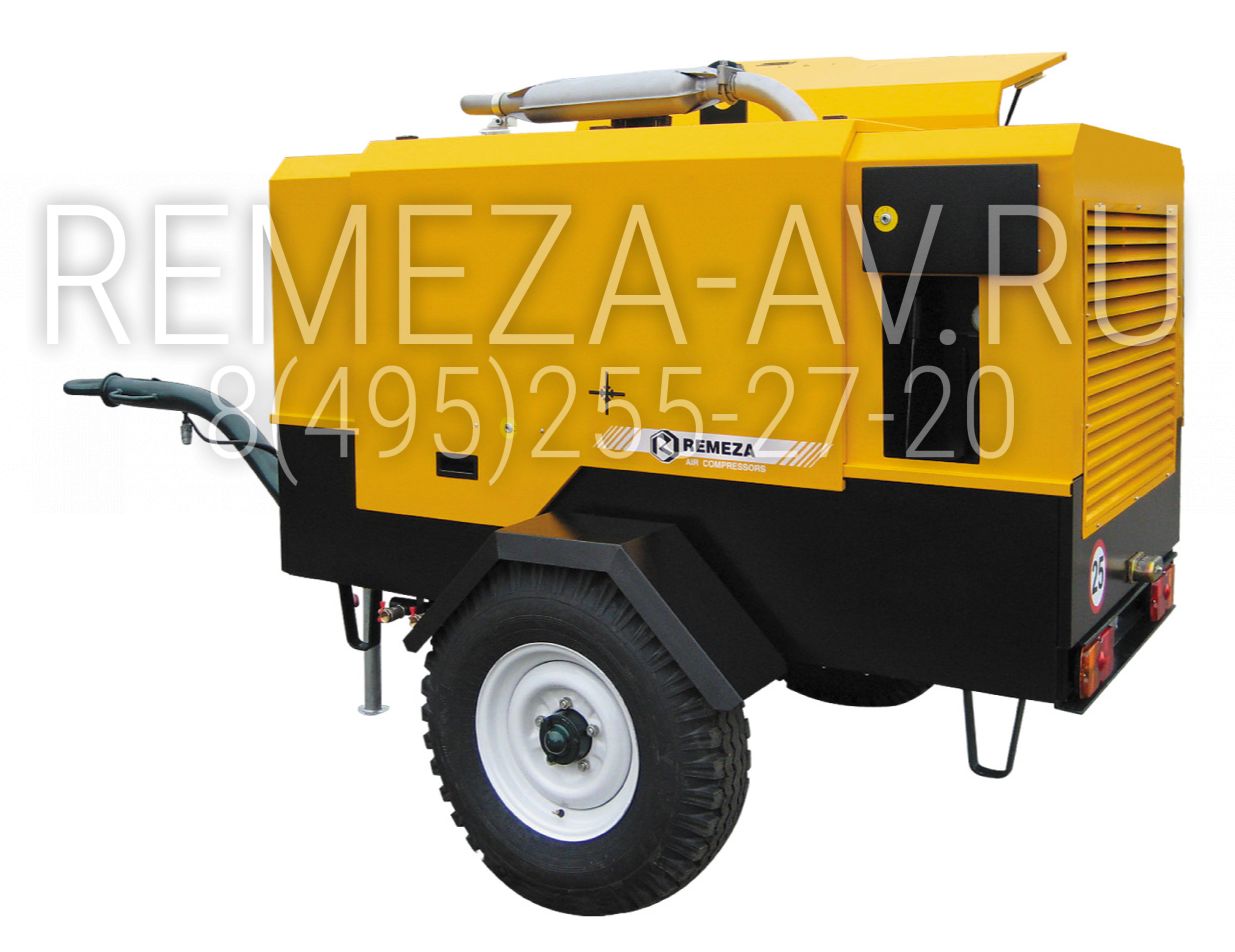 Дизельный компрессор Remeza ДК-6/7