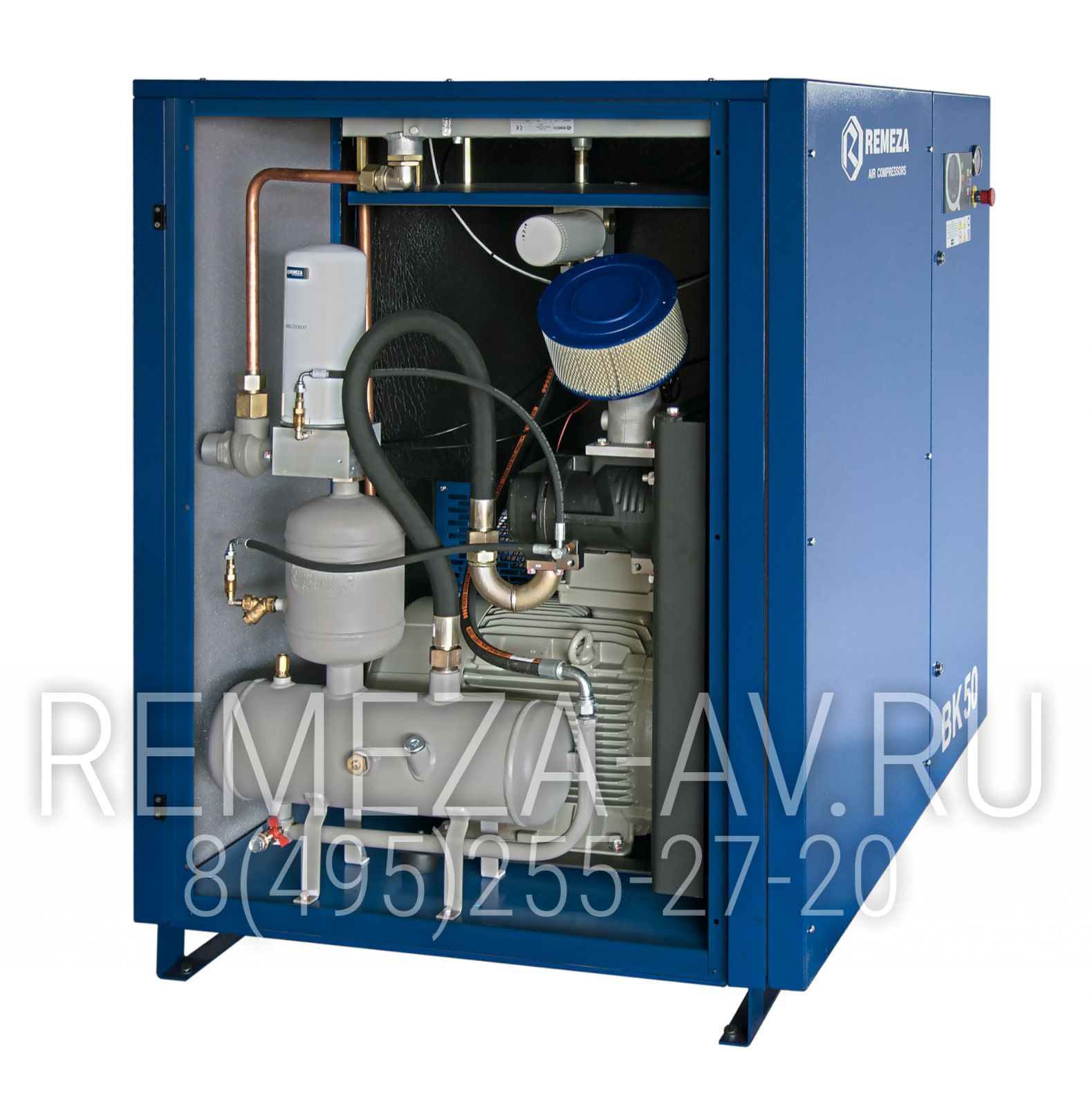 Винтовой компрессор Remeza ВК50Т-10
