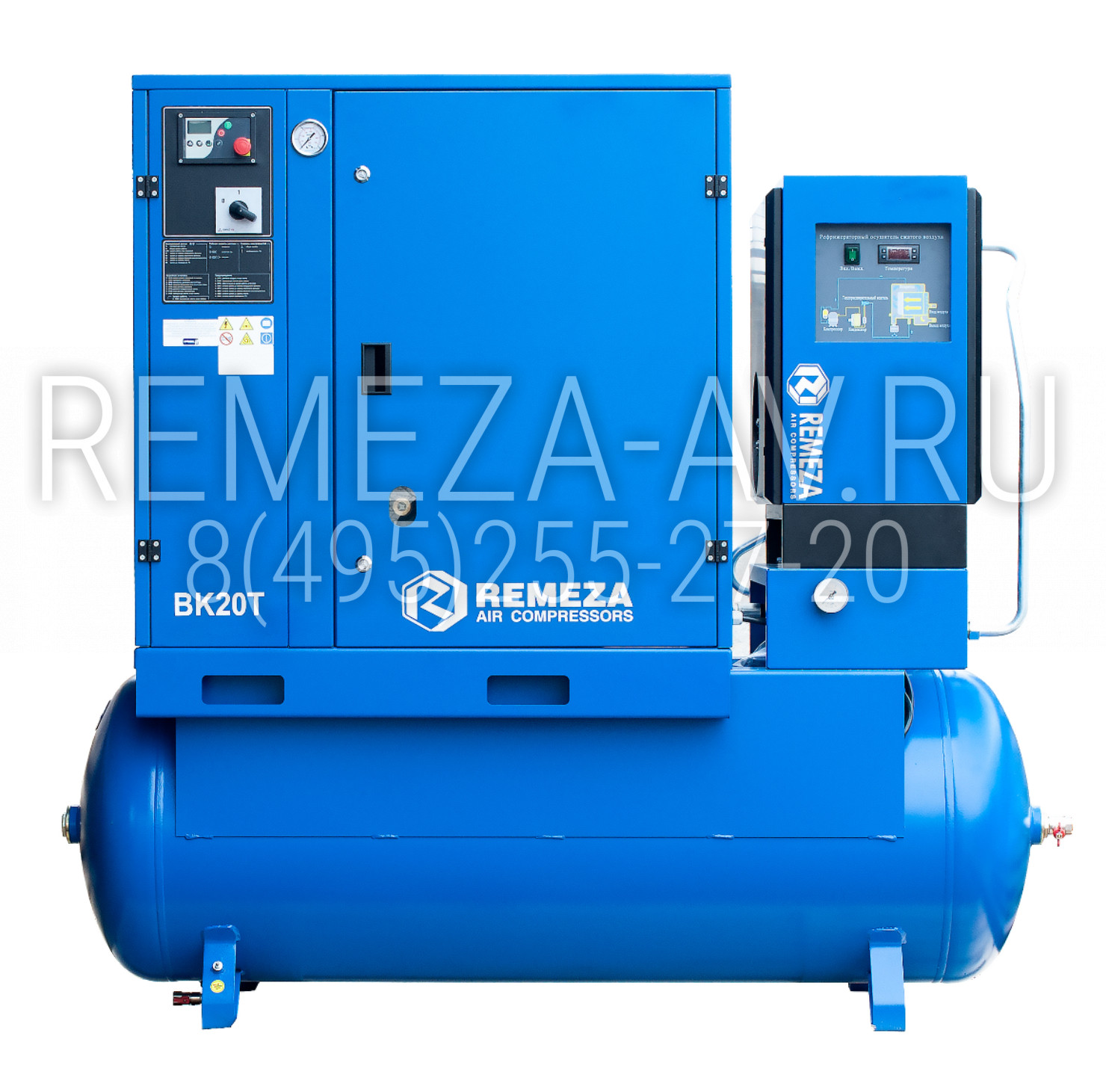 Винтовой компрессор Remeza ВК20Т-16-500Д2