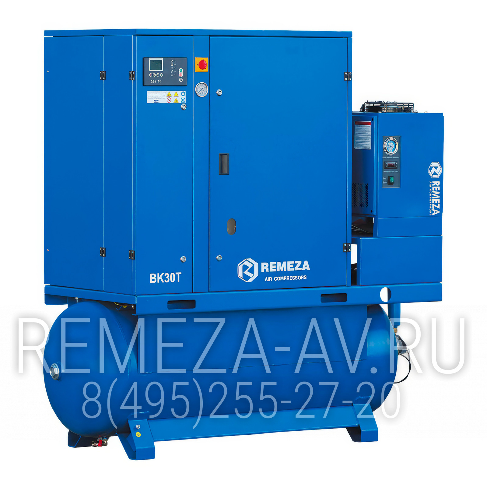Винтовой компрессор Remeza ВК30Т-16-500Д2 ВС