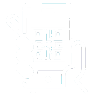 icon qr hand