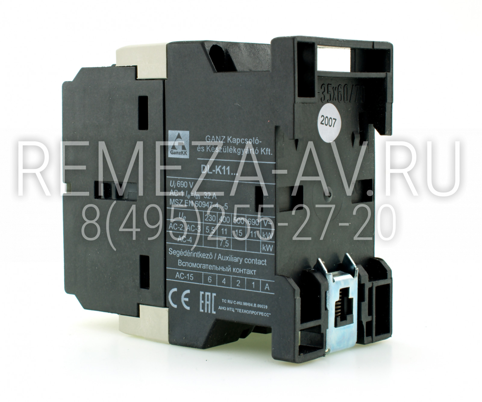 Магнитный контактор DL-K11-01 230VАС 4726110145
